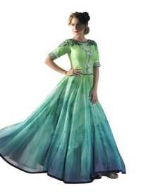 Multi Color Fancy Anarkali Suit