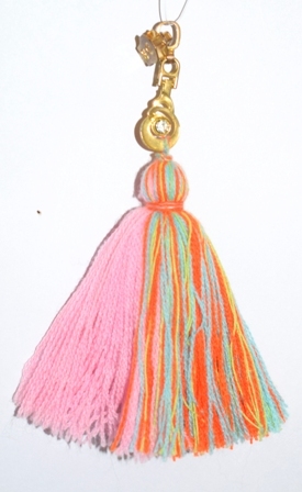 PINK MULTI PULLAR TASSEL