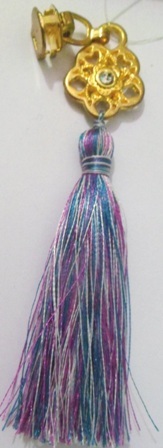 Purple Monochrome Pullar Tassel
