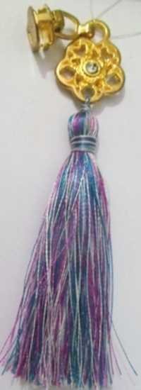 Purple Monochrome Pullar Tassel