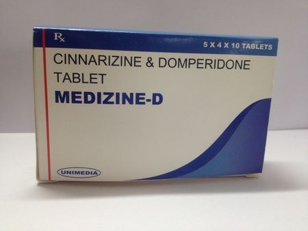 Cinnarizine+domperidone Age Group: Adult