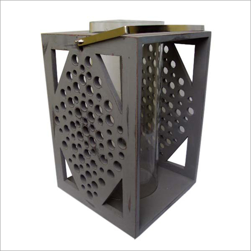 Brown Designer Metal Lantern