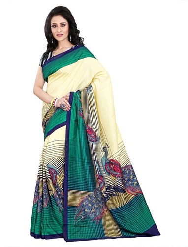 Green Exclusive Printed Saree