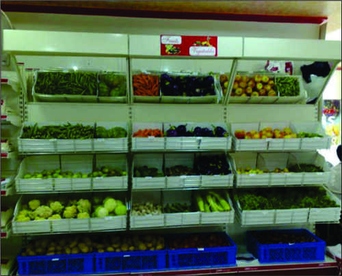 Vegetable & Fruit Racks