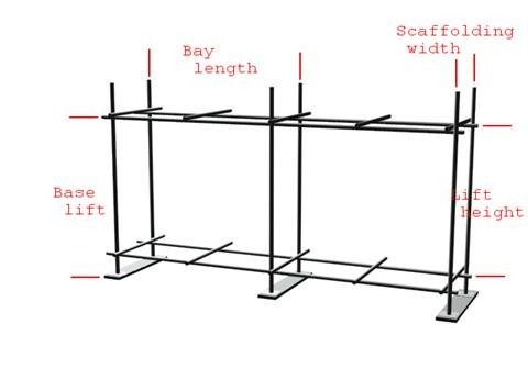 Steel Bricklayer'S Scaffolding