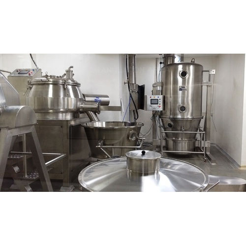 Tablet Granulation Line - Color: Silver