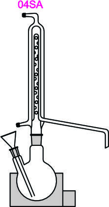Standard Apparatus - Glass Water Distillation Unit 2000-20000ml, Vertical Condenser, Heating Mantle, Clamps Included