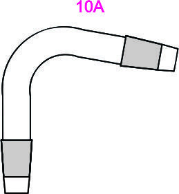 Adapters Recovery - Borosilicate Glass, Joint Size B-14 To B-34, Variable Length, Autoclavable, Efficient Cooling, Durable Design