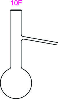 Flasks with side tube