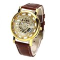 Golden & Brown Men's Watch