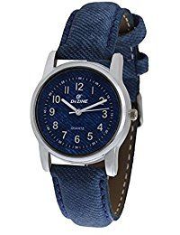 Blue Women'S Leather Watch