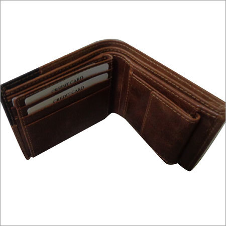 Mens Modern Leather Wallet - Genuine Leather, 4x3x1 Inches, Brown | Snap Closure, Multiple Pockets, Compact Design, Secure Storage