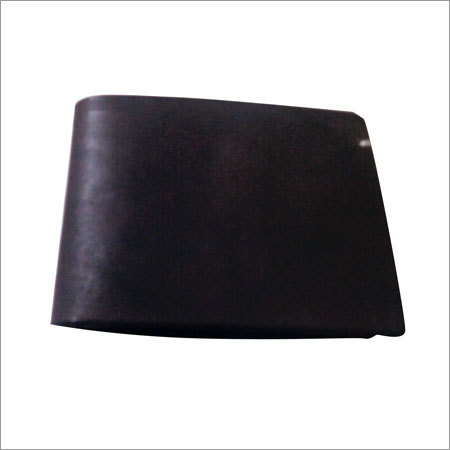 Mens Plain Black Leather Wallet