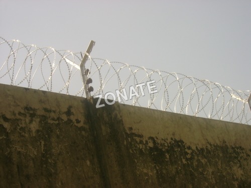 Concertina Coil Fence