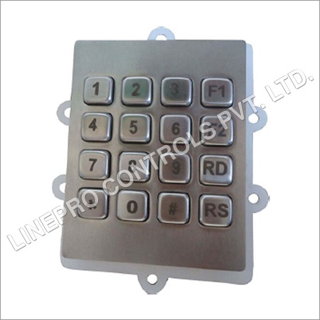 16 Keys Metal Keypad