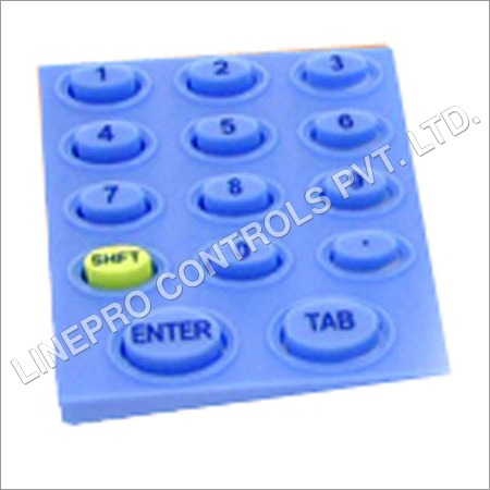 Industrial Silicone Rubber Keypad Industrial Silicone Rubber Keypad