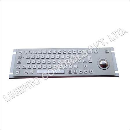Metal Keyboard With Trackba Metal Keyboard With Trackba