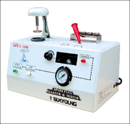 ITI Spark Plug Cleaning And Testing Equipment