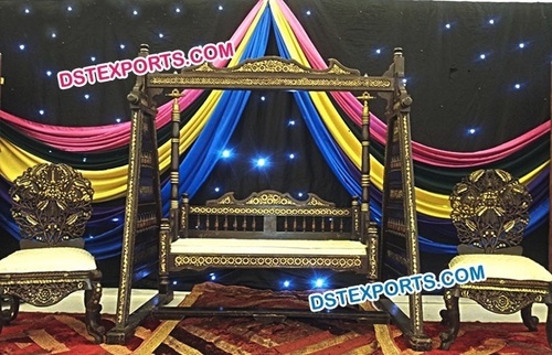 Wedding Wooden Antique Swing Set