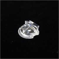 High Power Single Street Light Lens - Pc Material, 10.76x12.1x4.6mm Dimensions, White Color | Easy To Fix, High Intensity, Durable Design, Efficient Light Output