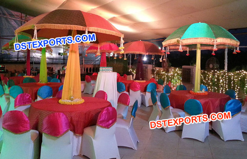 Wedding Colorful Umbrella For Table Decoration
