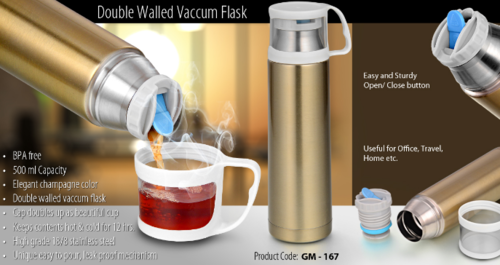 Vacumm Flask Steel Water Bottle