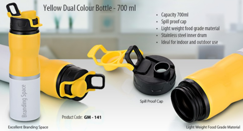 Stainless steel water bottle