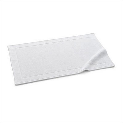 White Bath Rug