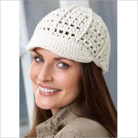 Hand Knitted Ladies Cap