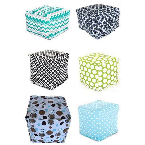 Multi Colored Fancy Ottoman