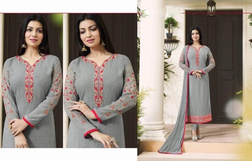 Grey Trendy Ladies Suits