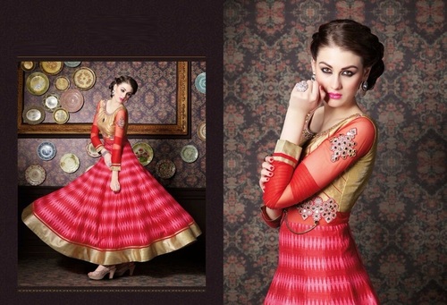 Red Anarkali Suits