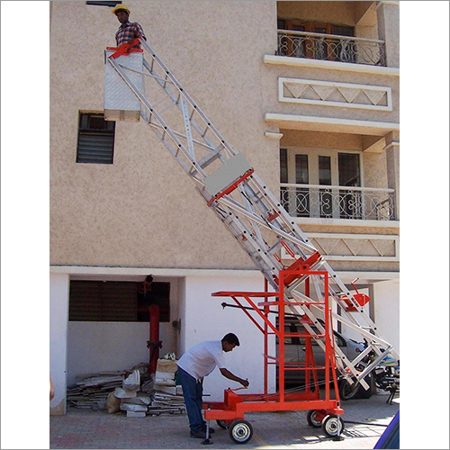 Easy To Use And Durable Aluminium Tiltable Floating Platform Ladder