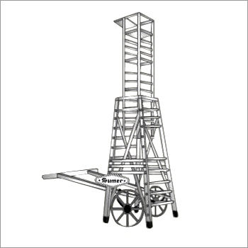 ALUMINIUM TELESCOPIC TOWER LADDER