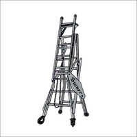 ALUMINIUM TELESCOPIC TOWER LADDER