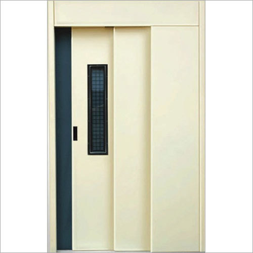 MS Powder Manual Elevator Door