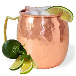 Brown Cocktail Pure Copper Moscow Mule Mug