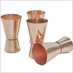 Pure Copper Jigger Shots Peg Measurer - 30ml
