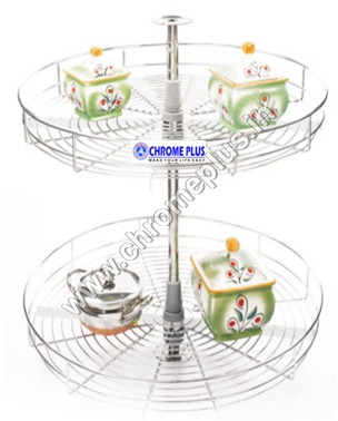 SS Full Round Kitchen Carousel