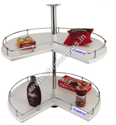 SS Wooden Kitchen Carousel