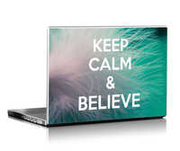 Keep Calm Laptop Skin Length: 15 Inch (in)