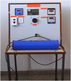 Wood & Steel Heat Transformer Through Lagged Pipe