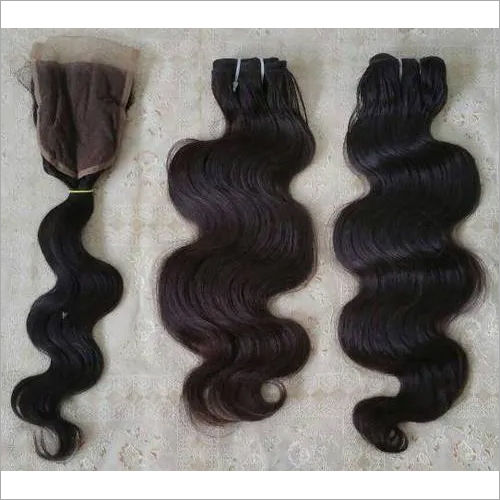 Raw body wave human hair single donor hair