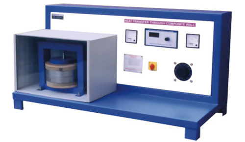 Heat Transformer - Steel Composite Wall Heat Transfer System | Smooth Surface, Lab-Grade Setup, Variac for Adjustable Input, Digital Voltmeter and Ammeter Display, Embedded Temperature Sensors