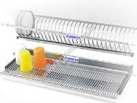 SS Dish Kitchen Rack