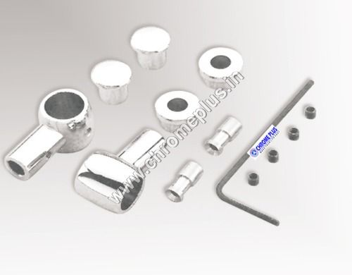 White Ss Tube Holder Kitchen Kit