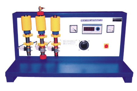 Heat Pipe Demonstrator - Stainless Steel, 3 Cylindrical Conductors | Industrial & Laboratory Use, Isothermal Heat Transfer, Embedded Temperature Sensors