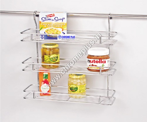 SS Hanging Multipurpose Kitchen Rack