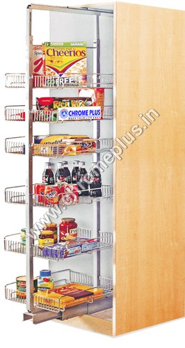 SS Modular Kitchen Tall Unit