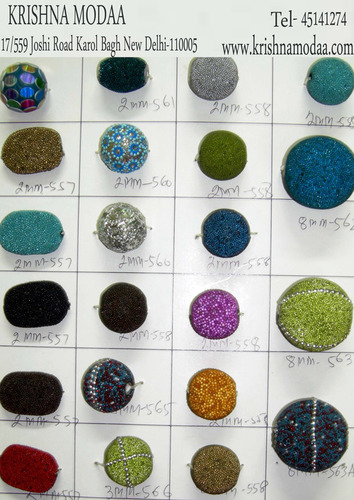 Multi Color Designer Fancy Glass Beads